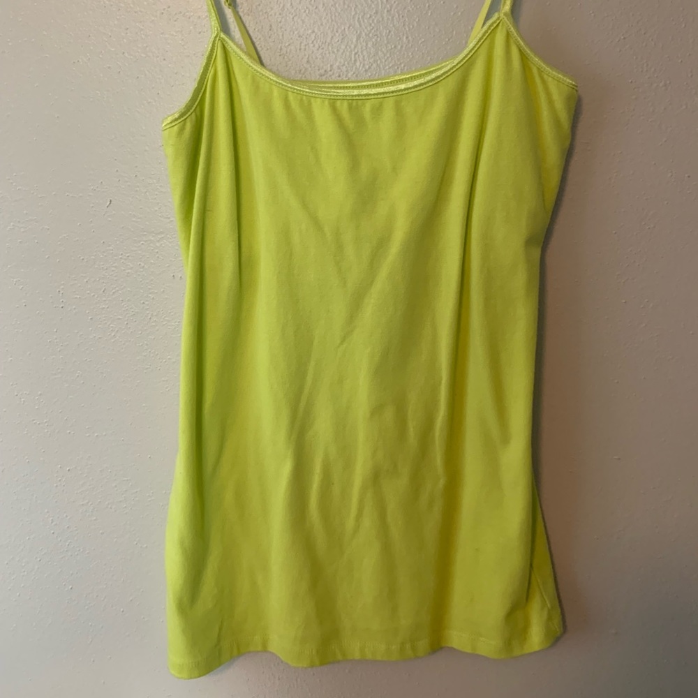 Lime green cami